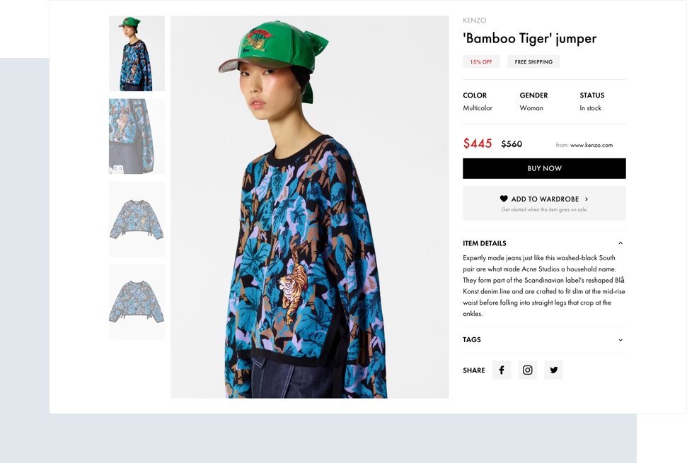 Product page